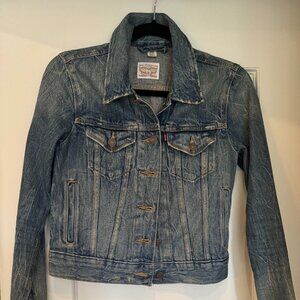 Levi's Acid Washed Jean Jacket